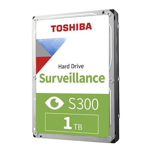 Toshiba S300 1TB 5700rpm 3.5 Surveillance Hard Drive